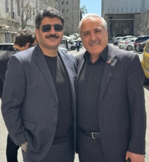 Halil İbrahim Kalaycıoğlu Instagram - Azerbaycan Bakü’de çekmiş olduğumuz Lanetli Kitap adlı filmin çok yetenekli oyuncularından Elçin Memmedli kardeşim misafirperverliğin,de oyunculuğun gibi mükkemmeldi teşekkürler.