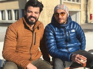 Halit Erman Ersoy Instagram - Yonetmenlige olan heyecani ve tutkusu, yuzumde gulumsemelere neden oluyor. Tesekkurler hocam 🙏✋🏽 @srknmt