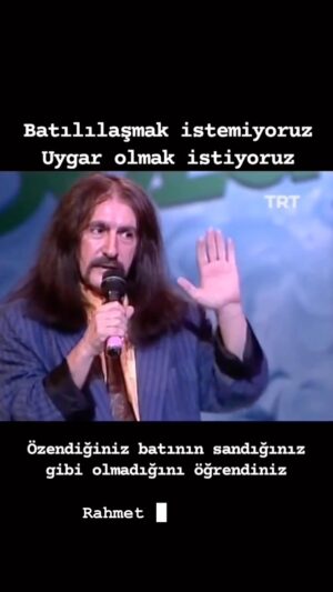 Haluk Piyes Instagram - - Maya Sorunu - 

Batı vampiri kanını canını kültür inanç ve aklını aldı katliamlarına bile duyarsız bırakabildi…Evladına sürekli bir çok dizilerin yaptığı gibi yanlış kültür eğitim ve kurtarıcı öğrneği kör kütük  aşılaraan veya buna izin verirsen, ben ne diim... 

No one needs the West to be civilized cultured,mannered, skillful, urbane and eve bourgeois.

#liberatepalastine #stopstructuralracism #stopislamophobia #gazawillnotfall
