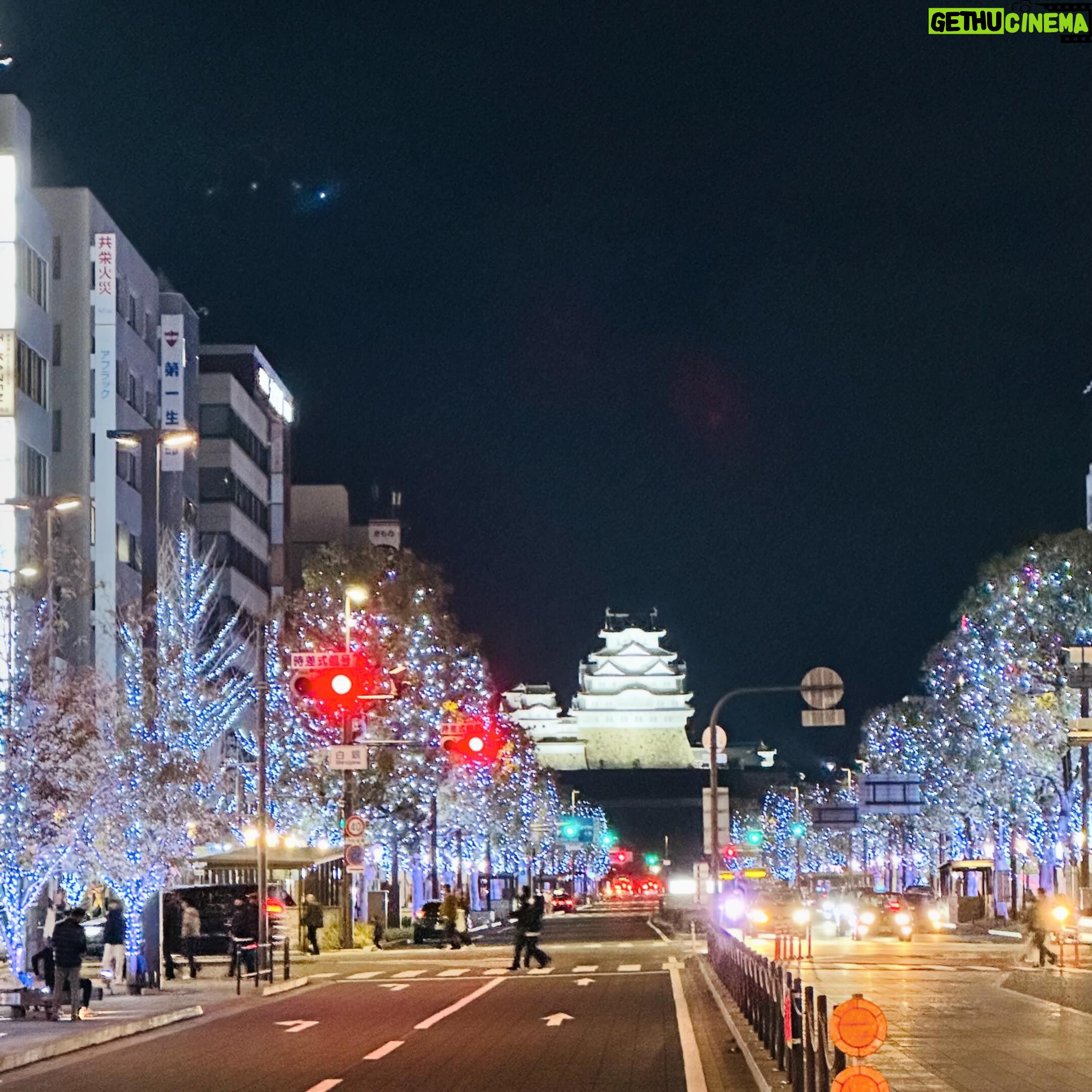 Hanafusa Mari - 5.2K Likes - 訳あって姫路へ。
夜の姫路城、綺麗でした✨
#姫路城
#世界文化遺産
#白鷺城
