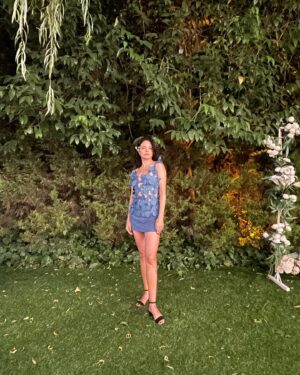 Hare Sürel Instagram - Thanks for this blue feeling to @tugbatasoy 💙🦋🌿