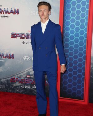 Harrison Osterfield Instagram - What an epic week x congrats again bro @tomholland2013 🔥 #spidermannowayhome 

Photocred: Chelsea Lauren / Shutterstock