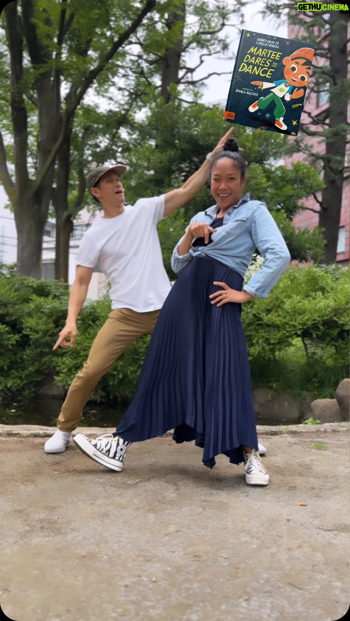 Harry Shum Jr. - 11.9K Likes - Swirl, dodge, whoosh, hot, dance! We had an absolute blast creating these dance moves with Xia! Join us as we dance through space with Martee in our new children’s book, “Martee Dares to Dance,” available for preorder now! As first time children’s book authors, we’re excited to share our unique twist- we’ve combined exploring space and dance, in hopes that kids can find joy and self confidence in doing their own unique dance moves. ✨🪐🛸👽✨ @gloobooks Illustrated by: @biancaaustria #KidsBooks #DanceMoves #SpaceAdventure #MarteeDaresToDance #ChildrensBook #PreorderNow #DanceWithUs #AlienDance #FamilyFun #StoryTime #BookLovers #KidsLit #BookLaunch #DanceParty #Imagination #CreativeKids #MomLife
