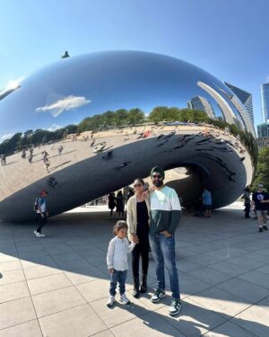 Harshdeep Kaur Instagram - Family time in Chicago ❣️