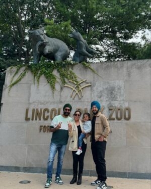Harshdeep Kaur Instagram - Family time in Chicago ❣️