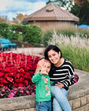 Harshdeep Kaur Instagram - A beautiful Shaam in Chicago 🌥️