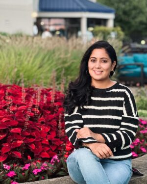 Harshdeep Kaur Instagram - A beautiful Shaam in Chicago 🌥️