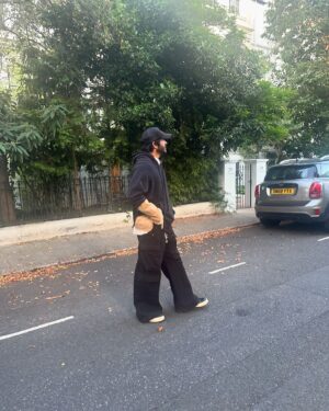 Harshvardhan Kapoor Instagram - Stroll in the park with VKA