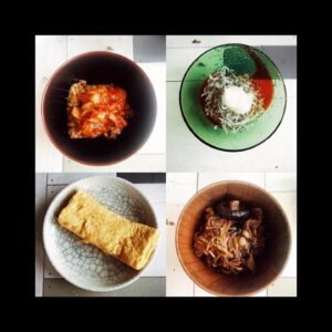 Haruma Miura Instagram - ＊納豆キムチ
食べ合わせ凄くいいんだってね
————————————————————————
＊卵焼き
納豆と生卵は食べ合わせ悪いらしいです。（最近知って目玉飛び出ました）でも熱を加えるとしろみに含まれるアビジン【納豆に含まれる皮膚のビタミンとも言われる、ビオチンと強く結合して】という成分の働きを弱くするから、納豆食べる時は焼いてます。卵。————————————————————————
＊しらす大根
これも食べ合わせ悪いんだって
リジンという白子の体の成長を促すアミノ酸が大根の栄養素で吸収を阻害されてしまうみたい
でもお酢かけたら改善するらしいです。
————————————————————————
＊すき焼きの残り物
あ、これは美味しそうだったので載せただけです。豆知識一切ありません🙄