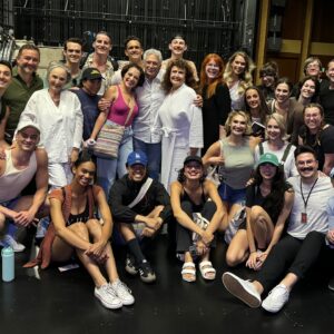 Harvey Fierstein Instagram - Crazy matinee!!!! Drove up to Hartford to see the fabulous touring company of FUNNY GIRL. At intermission all of the audience's phones began to ring with emergency warnings about a tornado watch. And then the rains came down! And I mean DOWN! Before Act 2 could start, the orchestra pit flooded as did the first rows of the theater.... Unable to predict the weather, the rest of the performance had to be cancelled. BOO! But I got to go backstage and visit with the magnificent cast. What a marvelous day when you get to hug Melissa Manchester, Katerina McCrimmon and the rest of the company. Don't miss this tour as it comes through your town. DC is next and then Philly, I think. Love to catch up with them again soon.