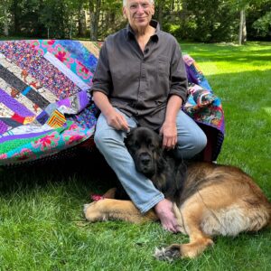Harvey Fierstein Instagram - This quilt is being auctioned off to benefit the theater where I began my adventure, LA MAMA ETC, at their annual dinner. We shot a piece today for that evening.