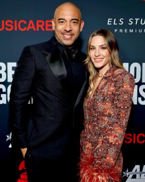 Harvey Mason Jr. Instagram - I was extremely lucky and proud to have such a perfect date for Grammy Week. We had way too much fun together with our family and friends celebrating music! ❤️@brittburton