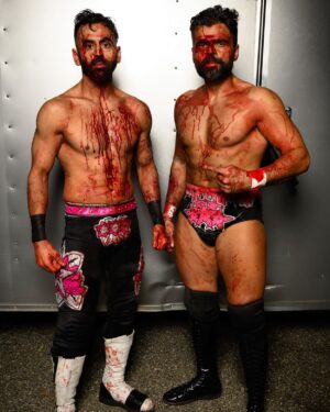 Harvinder Sihra Instagram - “Everything we posses we had to fight and take it.” - Tupac ✊🏾

@gamechangerwrestling 

📸 @earlwgardner #BTS