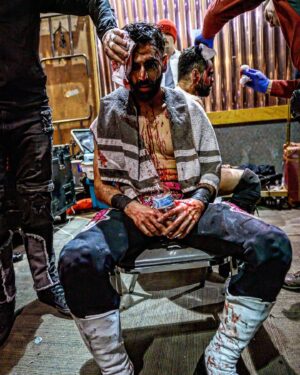 Harvinder Sihra Instagram - We bleed that no-quit Punjabi attitude 

#BTS 📸 @earlwgardner 

@gamechangerwrestling
