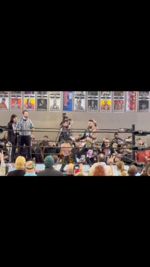 Harvinder Sihra Instagram - We felt that Philly love while kicking off the first entrance & first match in Philadelphia for ‘Mania week with Punjabi swag @defyNW @gamechangerwrestling
