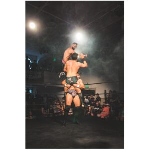 Harvinder Sihra Instagram - Look at this sick wrestling emoji 🤼 @harvsihra @judasicarus @defynw #tagteamwrestling #wrestling#wrestlingphotography #defywrestling