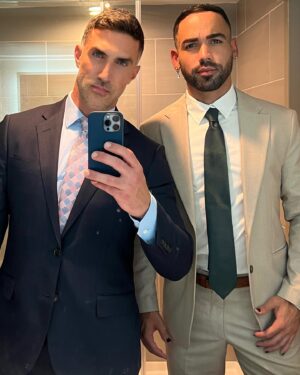 Hector "Ektor" Silva Instagram - At Angelo & Lucia Disorbo’s wedding ! It’s giving 🤌🏽🇮🇹 ! #Weddings #LoveIsLove #MenInSuits #GayCouples #Hey #Handsome