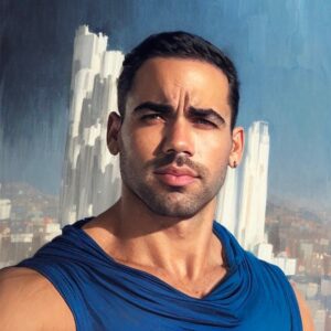Hector "Ektor" Silva Instagram - Ok I fell for it 🙇🏻‍♂️ If only 😜 I mean, can at least this AI print that first necklace for me? Thanks! Not mad at the tattoos either. 😎 LOL #Lensa #AI #CGI #Cartoon #Art #Anime #Drawing #SuperHero #SiFi #Taino #Boricua #Latino