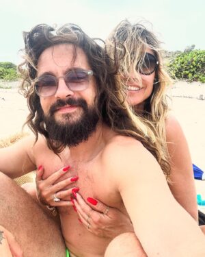 Heidi Klum Instagram - I could not ask for a better one ❤️ Ich Liebe Dich Tom