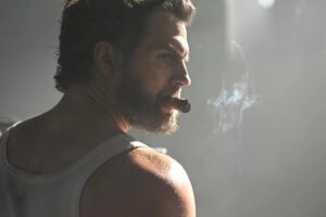 Henry Cavill Instagram - To be safe, I shaved the moustache off for this one. Just the moustache. 

@SLevyDirect
@VanCityReynolds
@TheHughJackman
#DeadpoolAndWolverine

Photo credit: @Jaymaidmentphotography