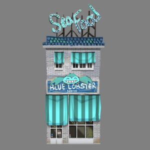 Henry Wong Instagram - Boardwalk Shops rendering director: @david_soren Production Designer: @shannonjeffriesart & Chris Zibach original design by @seb_piquet #props #paramount  #animation #visualdevelopment #conceptart #art #artistoninstagram #crabs #hermitcrab #jerseyshore #beachtrash #nickelodeon #undertheboardwalk #paramountanimation #shell #artdaily #artoftheday #artist #storm #trash #beachtrash #night #lair #coral #seaweed #diving #throwbackthursday #buildings #shops
