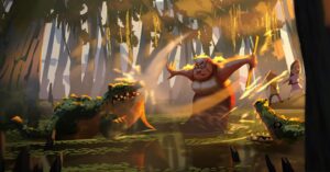 Henry Wong Instagram - Some more color keys from LEO some of these scenes I already had great reference from @naveen.selvan @isaacorloff to work off from I also had some time to do some quick color variations Directors: Robert Smigel, David Wachtenheim, Robert Marienetti. 😱 #leo #leoanimation #Netflix #netflixanimation #visualdevelopment #conceptart #color #colordesign #colorscript #artist #artoftheday #artistsoninstagram #florida #school #adamsandler #billburr #artgallery #artdaily