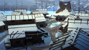 Henry Wong Instagram - Congrats on the release #blueeyesamurai thank you @jasonscheierart & @jdjartist for letting me join this awesome project and team for a brief moment!! Here’s some very early work on the project. Please go check the show out on #netflix #blueeyesamurainetflix #bes #visualdevelopment #conceptart #samurai #art #snow #village #japan #animation #netflixanimation #netflixanimationseries #illustration