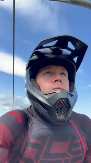 Herman Flesvig Instagram - Great people do things before they’re ready. Im not one of them. I learned downhill before I was down.