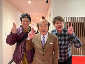Hideaki Murata Instagram - 伝説の一日

寛平師匠のこのお姿で幼少期の頃どんだけ笑ったか！

#朝8時半から漫才
#超満席
#NGK
#吉本の本気！
#寛平師匠
#ロッシーさん
#伝説の一日
