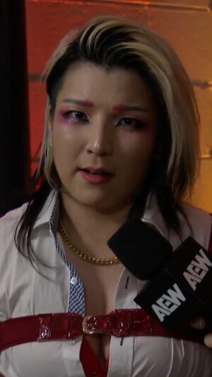 Hikaru Shida Instagram - Hikaru Shida needs REAL COMPETITION to pave her way to #AEWALLIN in London! And she is challenging right at the TOP of the division to make it happen!

Watch #AEWCollision LIVE on TNT!

@shidahikaru | @LexyNair | @MercedesMone