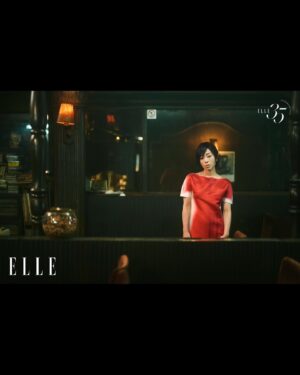 Hikaru Utada Instagram - ELLE CHINAの取材で、大好きな名曲喫茶ライオンでロケ🧟‍♀️✨
夕方お客さんとして訪れてアイスコーヒーを一杯いただいて、ヘアメイクしてもらってから閉店後に戻って撮影。営業時間外だから無音かな〜と思ってたら、深夜までずっと音楽流してくれてて夢みたいだった…

Shooting at the beautiful Meikyoku Kissa Lion for this piece with ELLE CHINA was a magical experience. I had coffee there as a customer right before getting glammed up and returned to shoot after closing. It was like sneaking into a museum in the middle of the night. AND they played music for us the whole time into the late late hours! It was like a dream…