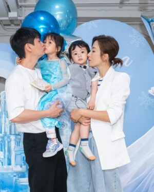 Him Law Instagram - 我們家的珍珠4歲了，爸爸媽媽祝你生日快樂，健康❤️開心❤️幸福❤️
爸爸媽媽心中，你永遠是上天賜給我們最珍貴的禮物🎁，是爸媽心中永遠的小公主，你常常指着媽媽的肚子說：心心以前住在這裡，我喜歡這裡⋯⋯❤️❤️❤️
謝謝你寶貝，謝謝你做我們的女兒，我們很愛你👧🏻👧🏻👧🏻😘😘😘
@lawhimmm 

謝謝 @mrtreegroup @oballoon_hk 為珍珠舉辦了這麼精緻的公主主題生日patry，好玩🎉好睇🤩好食😋 #mrtreegroup #oballoonhk 

謝謝每位到來的朋友，希望大家都玩得開心䀆興❤️❤️❤️
Thx 艾迪姨姨做的蛋糕 ❤️真係好靚❤️#highdcakesugarart 😍😋