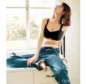 Hina Kikuchi Instagram - non-no 水着collectionチェックしてくれたかな❓
残りの夏も全力で楽しもうね♡ ̖́-