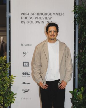 Hiroyuki Ikeuchi Instagram - 先日、ゴールドウインの合同展示會に行ってまいりました！
今回もびっくりするような素材展開のものや、canterburyのスエットのセットアップもHELLY HANSENのセイリングジャケットも良かったなー
#pr