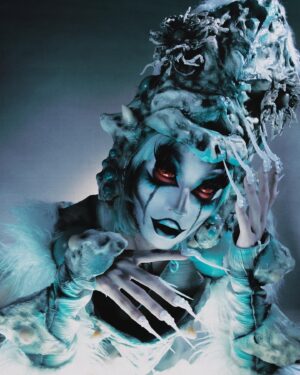 HoSo Terra Toma Instagram - Massospora.

It’s a fungi that turns cicadas gay STD style. Look it up.
Entire look made by me
Photo and edits by @s_h_u_r 
Nails by @texto_dallas