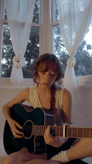 Holly Humberstone Instagram - this is me trying 🍂 one of my favourite songs. it's so so special. one week to go... @taylorswift