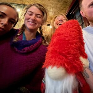 Holly Taylor Instagram - is it really ur birthday if u dont do a photoshoot w a gnome named nigel and decide to dedicate ur life to him