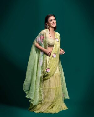 Hrishitaa Bhatt Instagram - Fresh and fabulous in green 💚
.
.
.
Styled by - @stylebyriyajain
Assisted by- @moreprachi__
Outfit- @yashodharaofficial
Jewellery - @shillpapuriidesignerjewellery
MUA-  @manish_kerekar
Hair by - @bollywoodhairartist
Clicked by - @anirudh_ramteke @abhi_nair1997
Managed by - @moushumibanerji
.
.
.
.
#hrishitaabhatt #bollywoodactress #mumbaiinfluencer #mumbaiinstagrammers #mumbaidaily #mumbaigram #mumbaifashion  #bollywoodfashion #bollywoodstyle #indianactress  #outfitinspiration  #lookoftheday #outfitoftheday #ootd