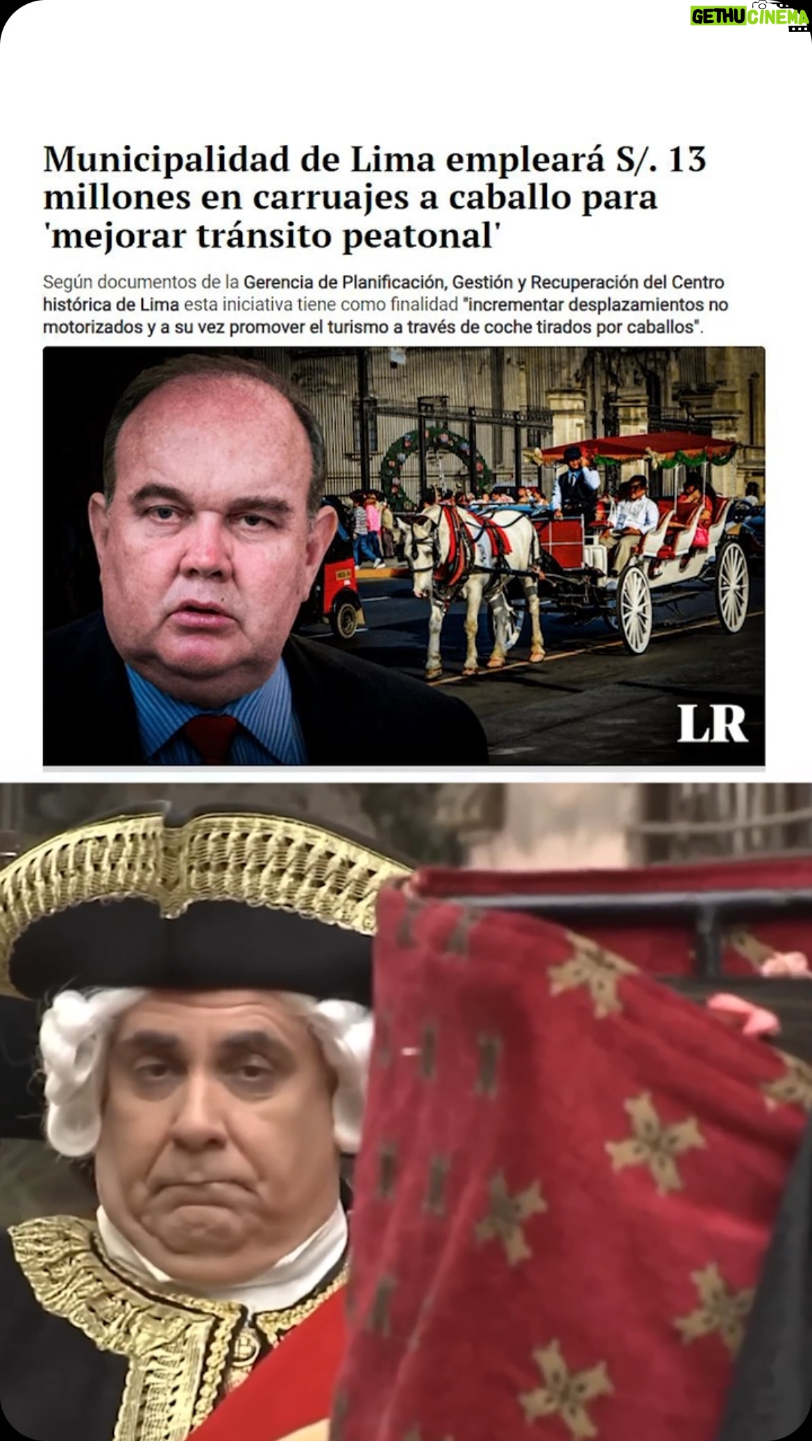 Hugo Lezama - 2.9K Likes - El Virrey López Aliaga 👻
Lima Potencia Medieval 🎠