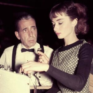 Humphrey Bogart Instagram - Sabrina, starring Humphrey Bogart and Audrey Hepburn, had its world premiere screening in Toronto, Canada, on this day in 1954.