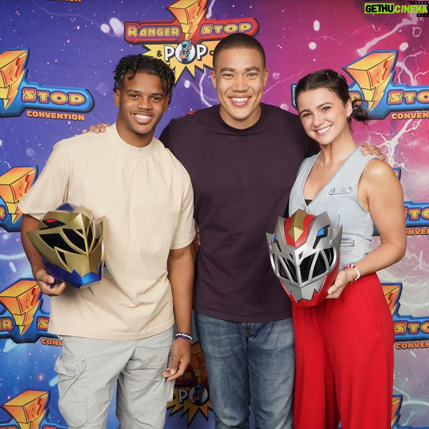 Hunter Deno - 13.1K Likes - ATLANTA! Thanks for the good mems 🫶🏻 and allowing me to reconnect with almost all of my cast mates. Love this little family of ranger nation we got going on ❤️❤️❤️ everyone who came out this weekend, you’re a rockstar and it was so lovely meeting you all. Can’t wait for the next one!
