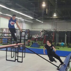Hunter Payton Instagram - Great practice🔥🔥 @xfactor_ninja @hotshot_ninja 
📷 @whoisnicodemus 

#worldchasetag #chasetagpractice #proathlete #athelete #speedathlete