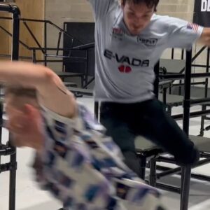 Hunter Payton Instagram - When your coach challenges you- "Five Star" @whoisnicodemus 
#worldchasetag #teamTempest #chasetagcomp