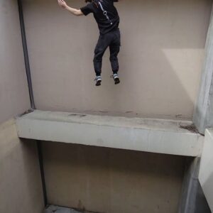 Hunter Payton Instagram - 🕷 Spiderman training 🕷 
📷 @whoisnicodemus
 
#wallclimbing #parkour #proathlete #stunttraining
