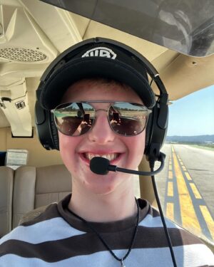 Iain Armitage Instagram - I got to do my first solo flight in a plane! I’m grateful to everyone who helped me make this a possibility. Thank you to Jean, Sergio, Mitch, Evan and especially to Ruby, Amelia and Larry! This was one of the very best days of my life!! Also thank you to Brian for pulling over to get the picture of me flying!
