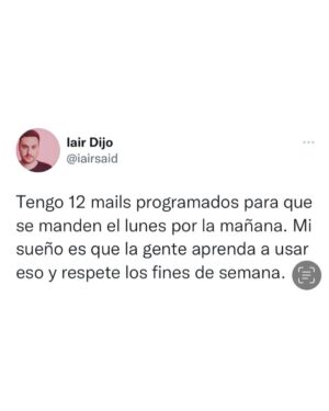 Iair Said Instagram - Este twitt tuvo mucho éxito, por eso lo pongo acá. Para tener más éxito. Éxito éxito éxito