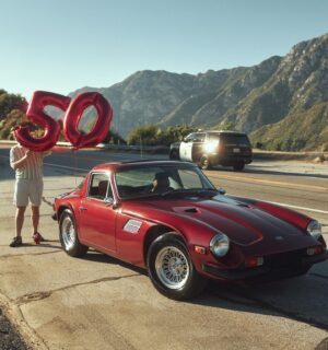 Ian Hecox Instagram - My TVR turned 🎉50🎉 this year and I think that’s so cool, so here’s some shots of me and her looking hot. Please wish her a happy birthday and tell her she looks good for her age 🙂‍↕️

📸: @notbland