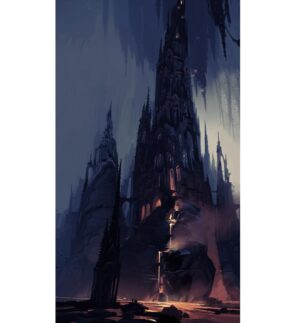 Ian McQue Instagram - Fortress of Ultimate Darkness concept for new Time Bandits tv show. #timebandits