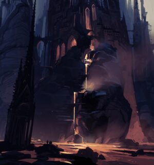 Ian McQue Instagram - Fortress of Ultimate Darkness concept for new Time Bandits tv show. #timebandits