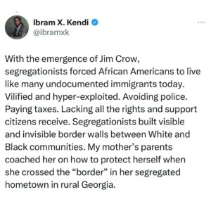 Ibram X. Kendi Instagram - A word.
